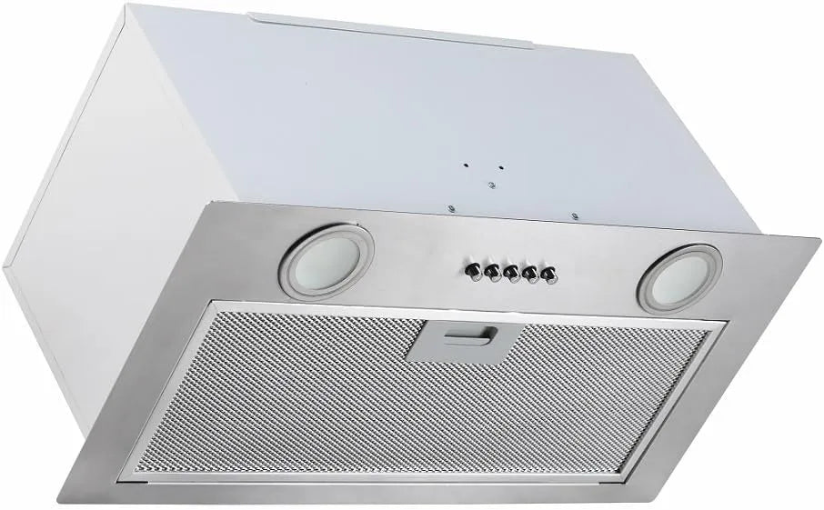 Vlano, Podstavné digestoře, Ventilátor GT 52 IX montážní řada, nerez ocel, 52 cm, 650 m3 / h, LED osvětlení, Stříbrná, 60 cm, 2 x 1, 5 W