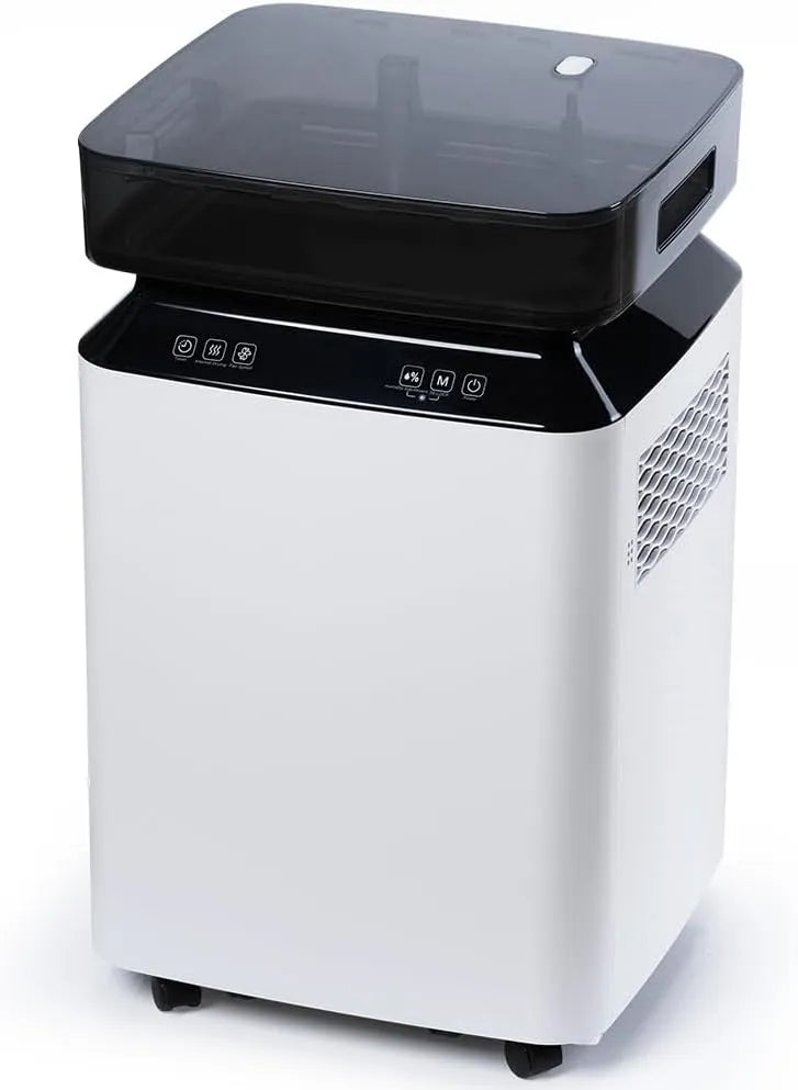 katenpo 80L/Tag 400m3, Odvlhčovače vzduchu, Elektrický s čerpadlem: 80L / den kompresor odvlhčovač s hadicí 8L nádrž / h, Bílá, 80L, 8L, 46 dB