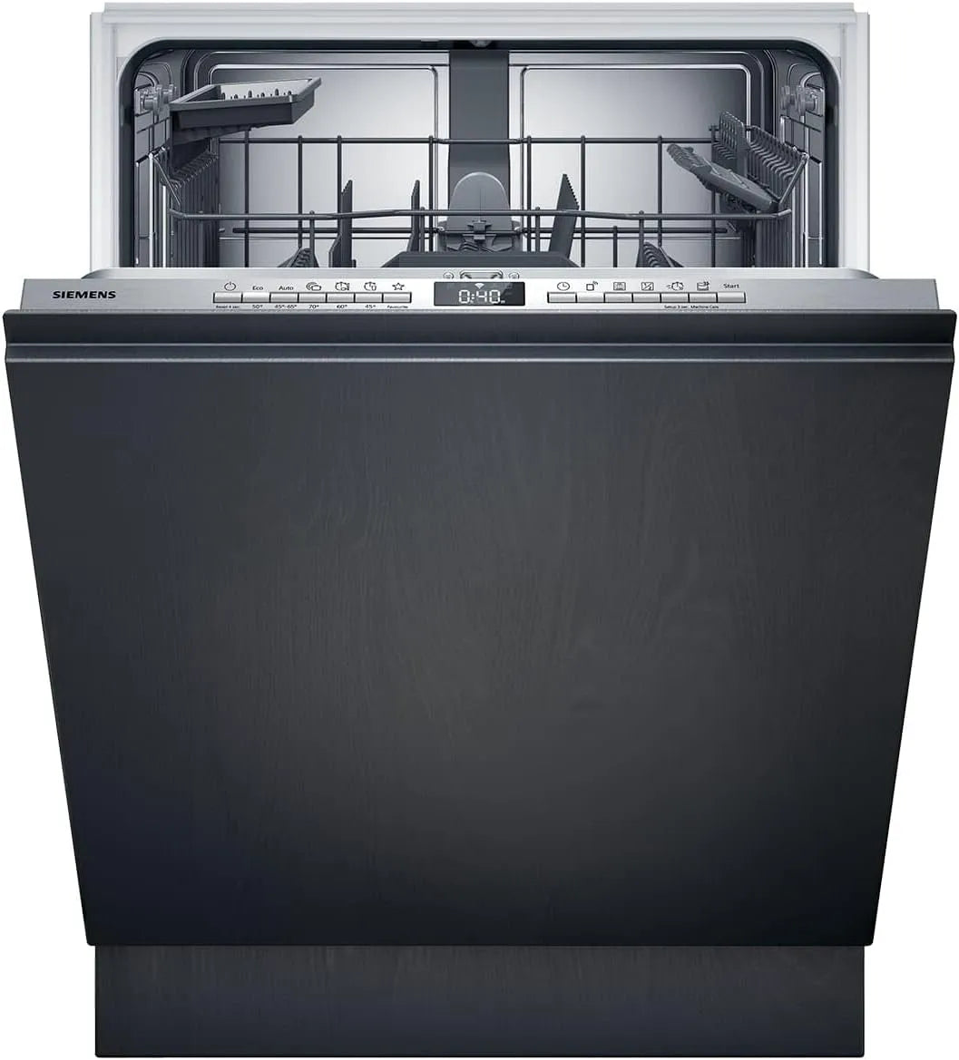 Siemens SX63EX22BE, Myčky nádobí, 60 cm, Plně integrovatelný Built- in Dishpračka XXL, Stříbrná, 865 x 598 x 550 mm, 925 x 600 x 550 mm, 2.4 kW