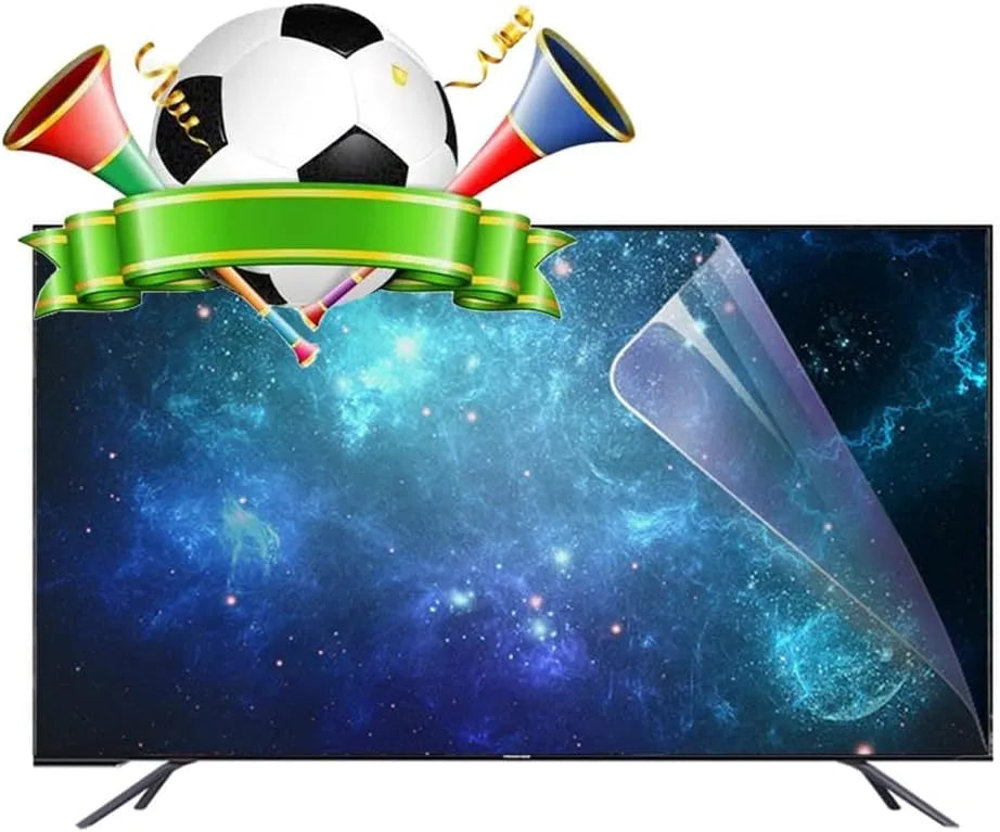 AIZYR, Ochranné prvky obrazovky TV, Matt Anti Glare TV protektor pro 75- 85 palcový nebo zakřivený monitor, Anti Blue, Modrá, 77inch, 1722x993mm