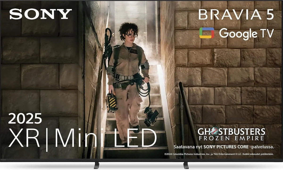 Sony K85XR55, Televizory, BRAVIA 5 XR Mini LED 85 palců TV ( ), AI XR procesor, akustický multiaudio, Dolby, Černá, Mini LED, 4K, 4V, 31G