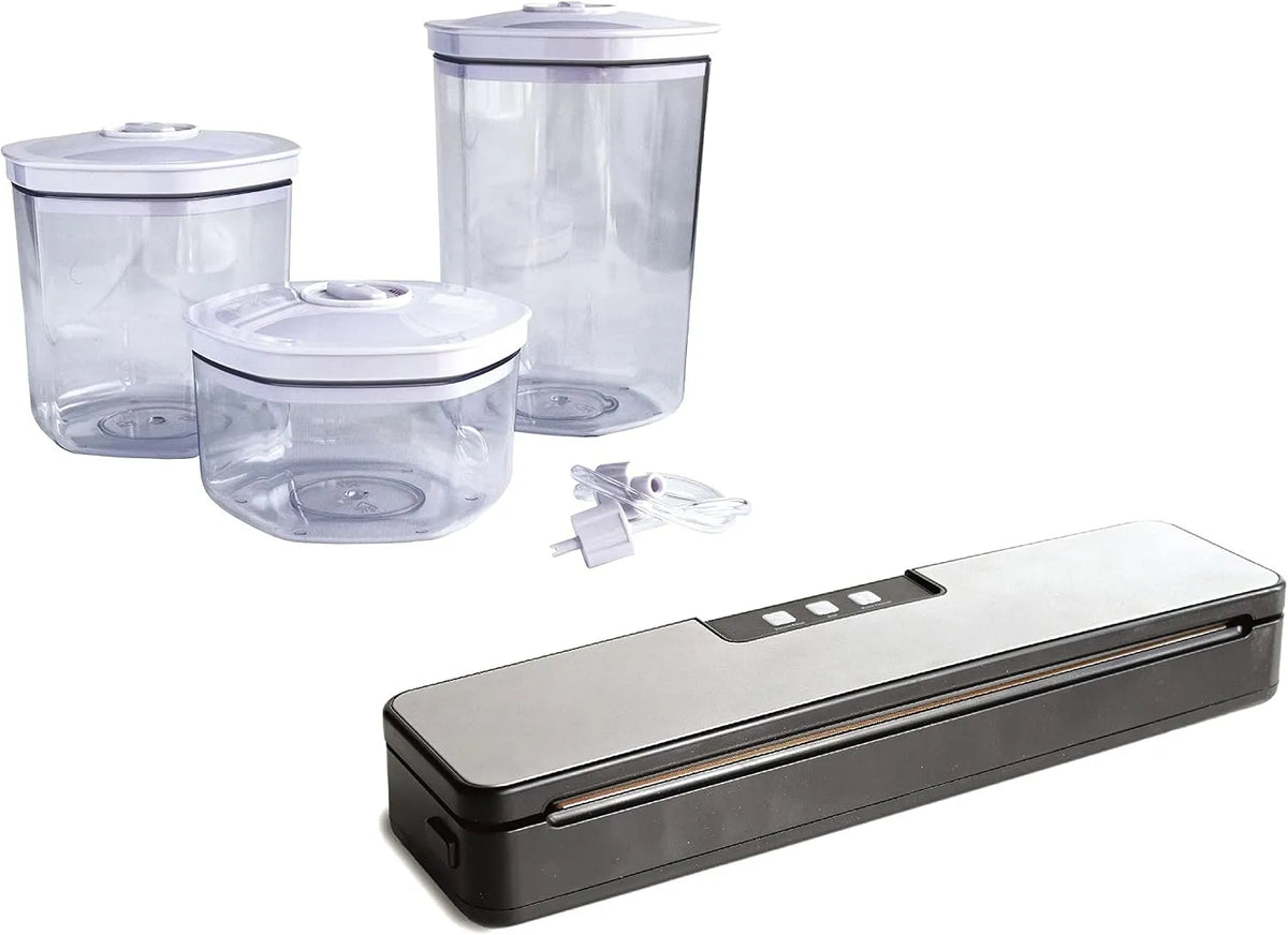 maxxo, Zařízení pro svařování filmů, Profesionální vakuové zařízení VM Kompaktní zařízení pro svařování filmů pro, Stříbrná, 9l, 1.3 kg