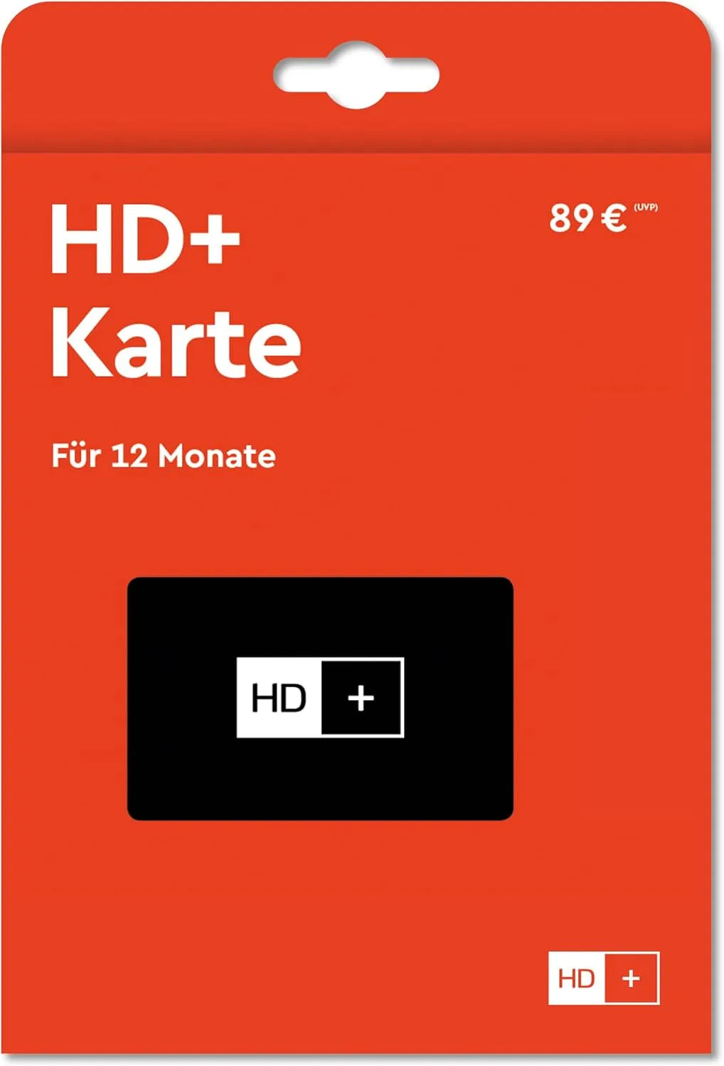 HD +, Moduly CI, HD- Plus karta 12 měsíců, Černá