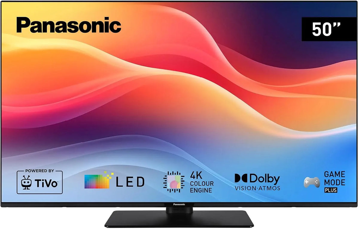 Panasonic TB-50W61AEZC, Televizory, TB, 50 palcová TV, 4K Ultra HD LED TV, TiVo, Černá, 50W, 4K