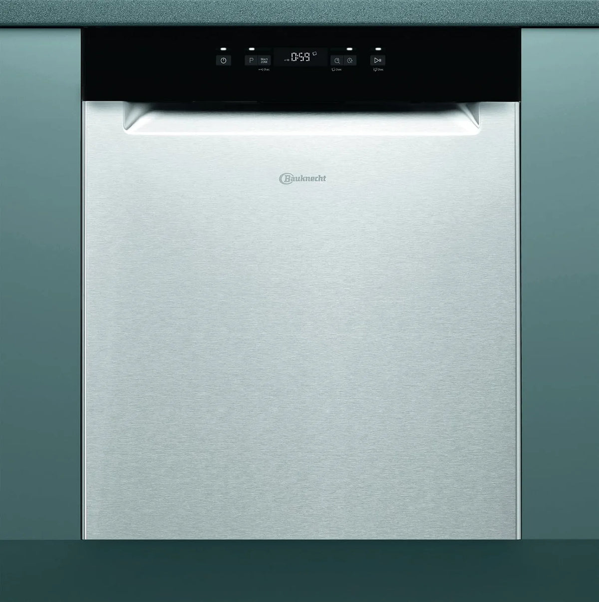 Bauknecht 3C26, Myčky nádobí, 60 cm, BUC X Podstavba Myčka nádobí 60 cm / ActiveDry / Start čas předvolby / Hygiena, Stříbrná
