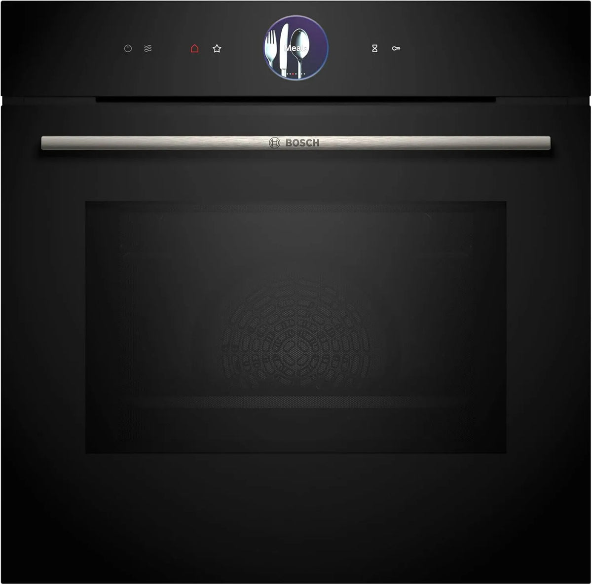 Bosch HMG7361B1, Trouby, série 8, inteligentní budova v troubě s mikrovlnnou funkcí, 60 x 60 cm, Made in, Černá, 1 v, 67 l, 5 x 59