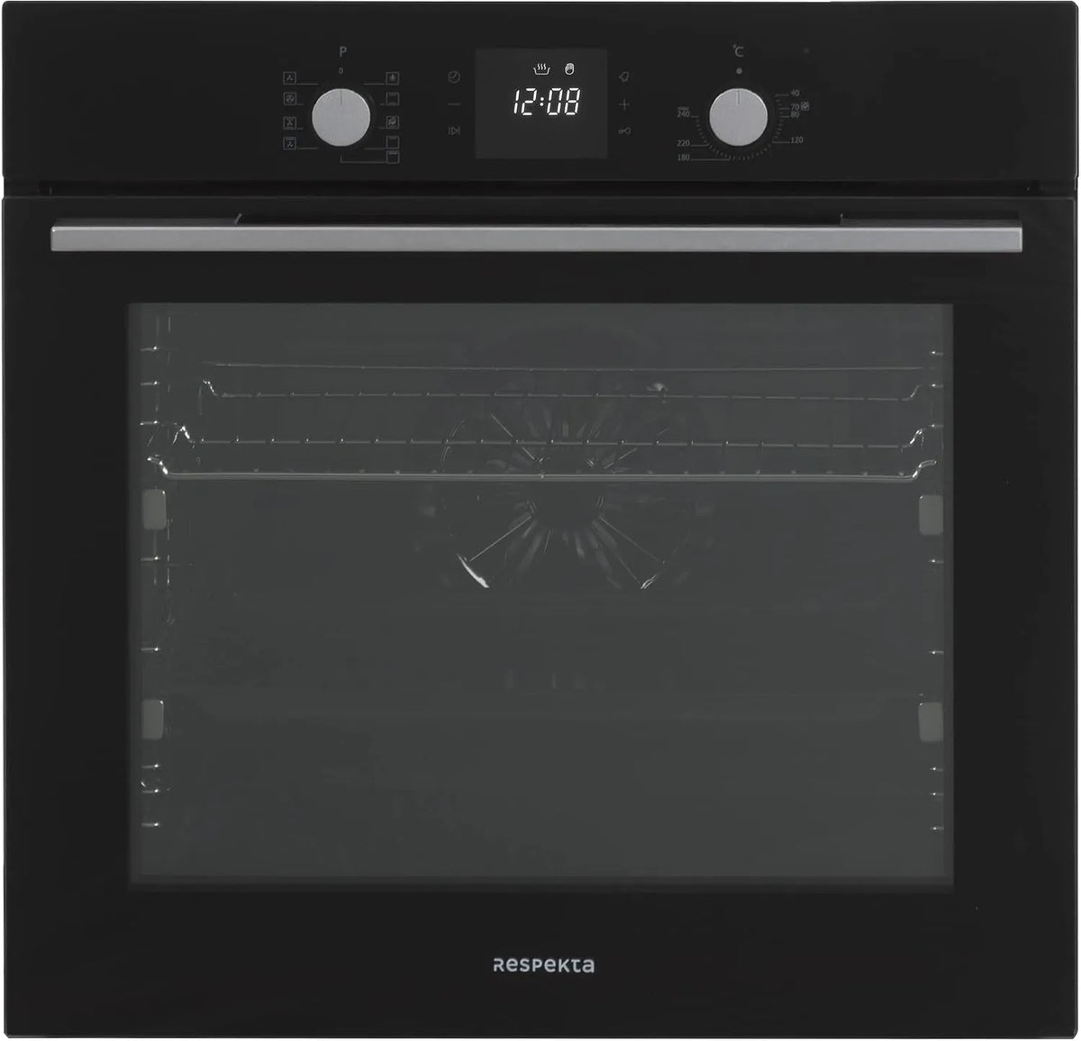 respekta AB700-33, Trouby, Respekt samostatné budovy v troubě / 8 topných typů / 80 litrů vaření / LED, Černá / stříbrná, 80 l, 0, 85kW, 2L, 5 V