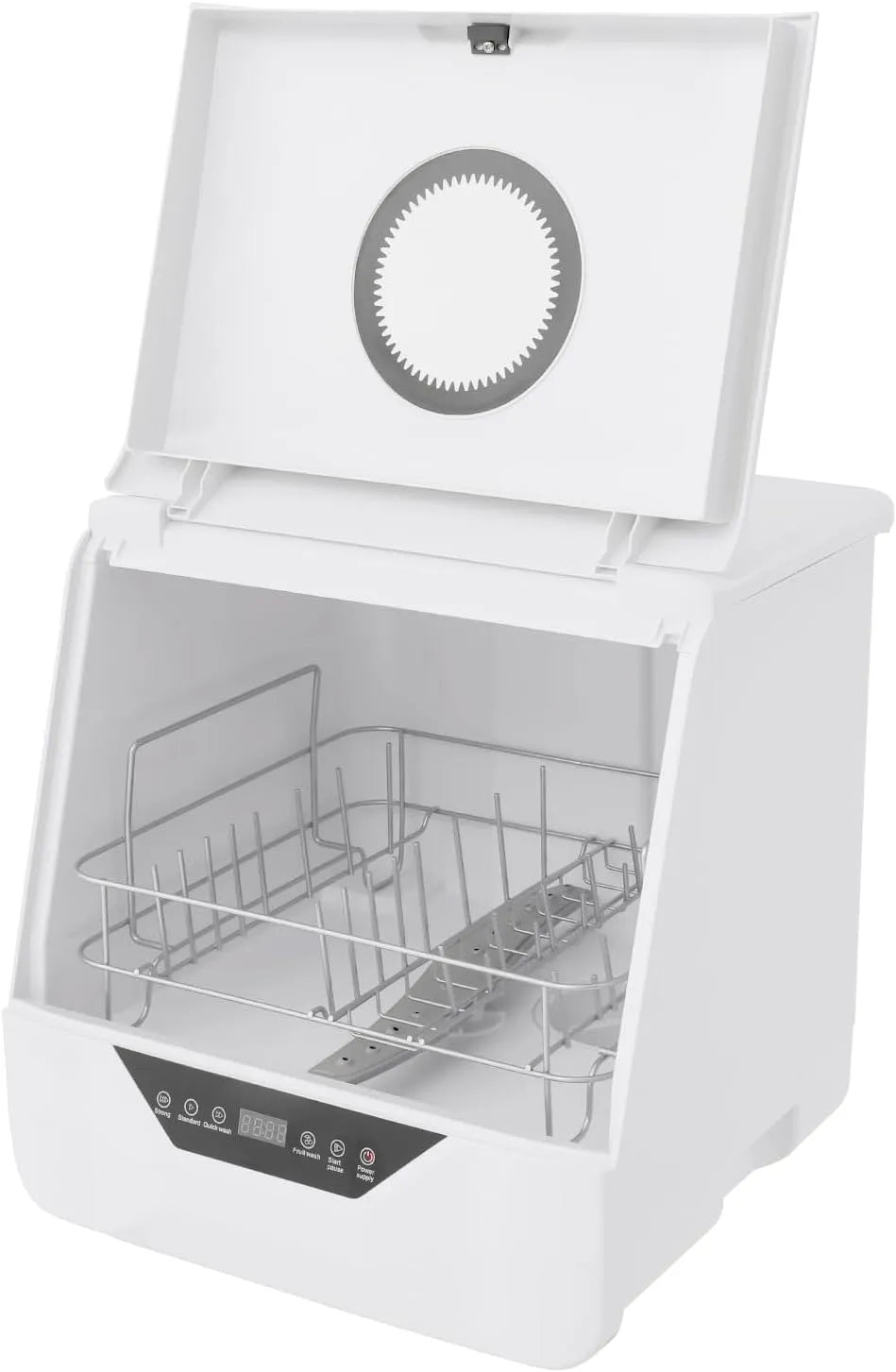 DSYOGX, Stolní myčky nádobí, Myčky nádobí, které je třeba připojit k vodnímu připojení, Kompaktní Mini Stolní, Bílá, 800W, 220V, 50Hz, 1 v