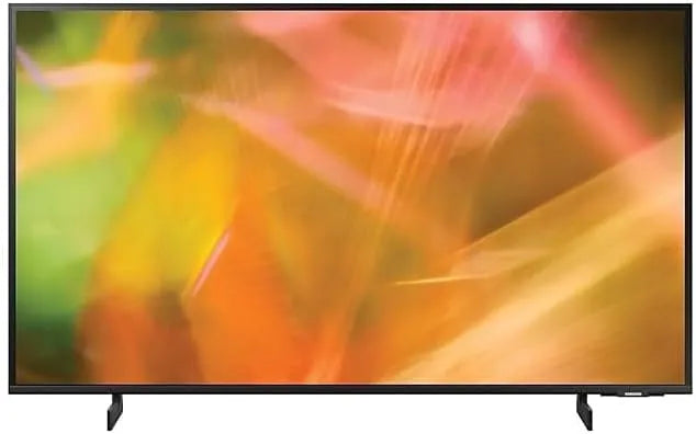 Samsung AU8000, Webkamery, sluchátka a mikrofony, 50 ' Crystal UHD 4K Smart TV, Černá, 4K