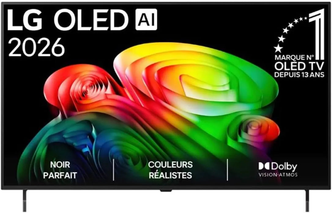 LG OLED48B65LA 48B65LA, OLED displeje, TV AI B6 (2026) 48 palců OLED UHD 4K - OLED, Černá, 65L, OLED, 4K, 120 V