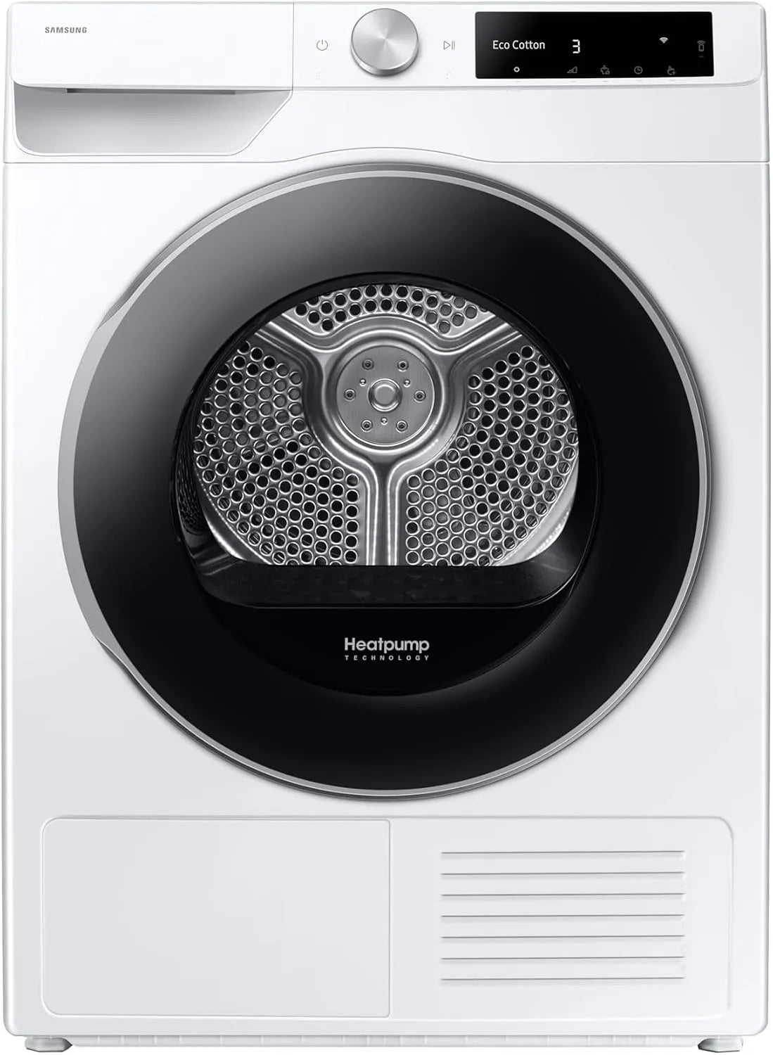 Samsung DV90DG6845LE/U3 DV90DG6845LE, Sušičky s tepelným čerpadlem, AI ovládání / U3 sušička, 9 kg, tepelná čerpadla, WLAN, AI Dry +, Air Wash