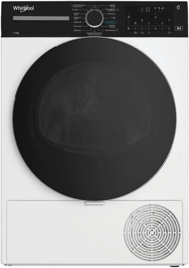 Whirlpool 113M, Sušičky s tepelným čerpadlem, Sušička na oblečení 11 kg bílá - C WD WBS SPT, Bílá, 11 kg
