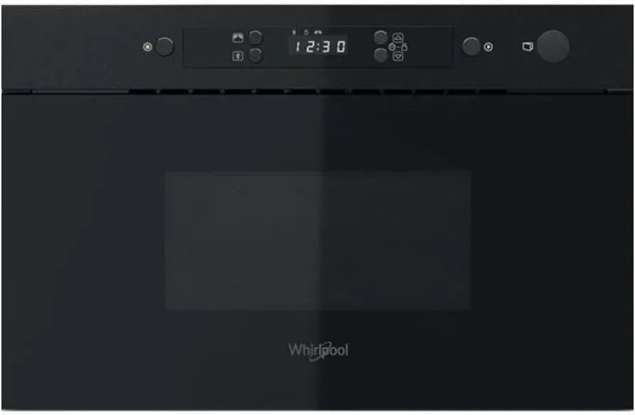 Whirlpool MBNA990B, Samostatné mikrovlnné trouby, Built- in solo mikrovlnná trouba 22l 1300W bílá, 22l, 1300W, 750 W, 5 x 38