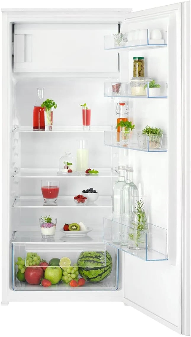 AEG NSF5O12ES, Minichladničky, Built- in lednice s mrazákem, Bílá, 122, 5 cm, 188 l, 174 l, 14 l