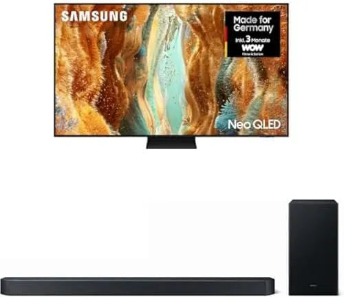 Samsung 3.1.2-Kanal-Soundbar QN70F, Televizory, Neo QLED 4K TV 55 palců (138 cm) Mini LED AI TV HW-Q610GF Q-série 3.1.2 kanál, Černá, QLED, 4K