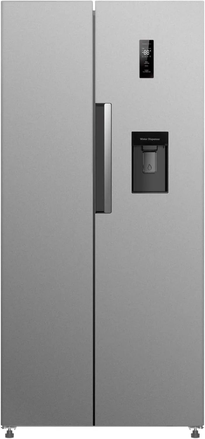 PKM KHSBS495ENFDIX, Kombinované chladničky s mrazákem, Boční lednička, Stříbrná, 439 l, 289 kW, 444 l, 276 l