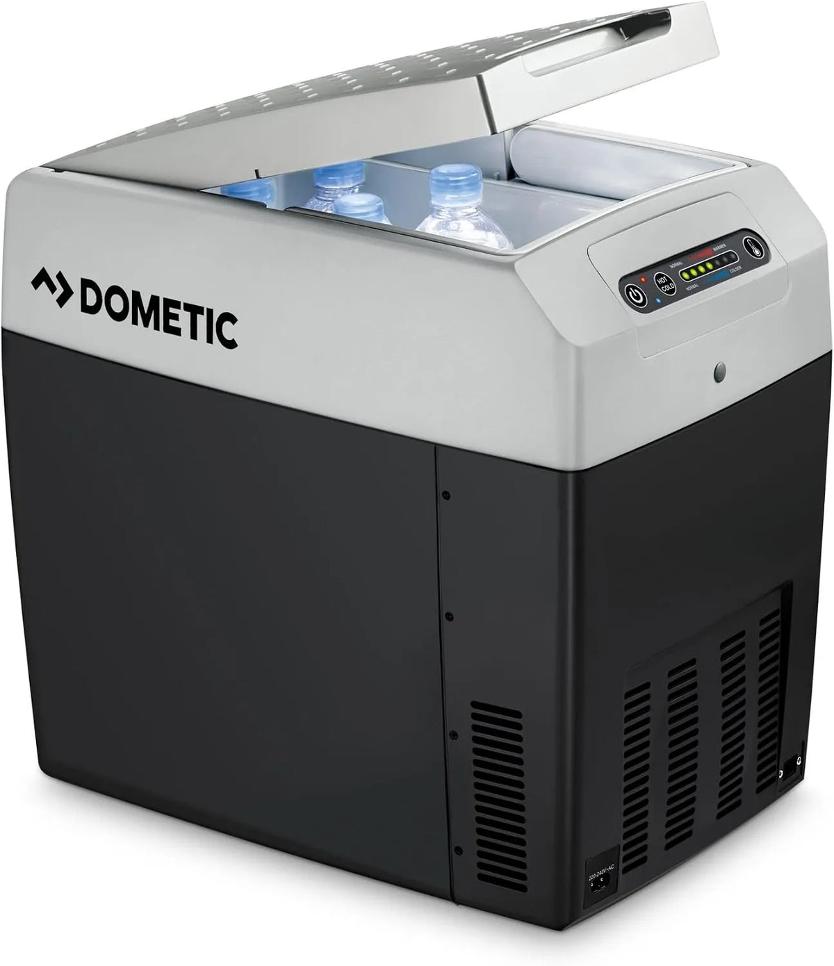 DOMETIC 12/24V TCX21, Chladničky, elektrický chladicí box 20L - 12 / 24V a 230V - Přenosný elektrický chladicí a, Černá, 24V, 20L, 230V, 21 L