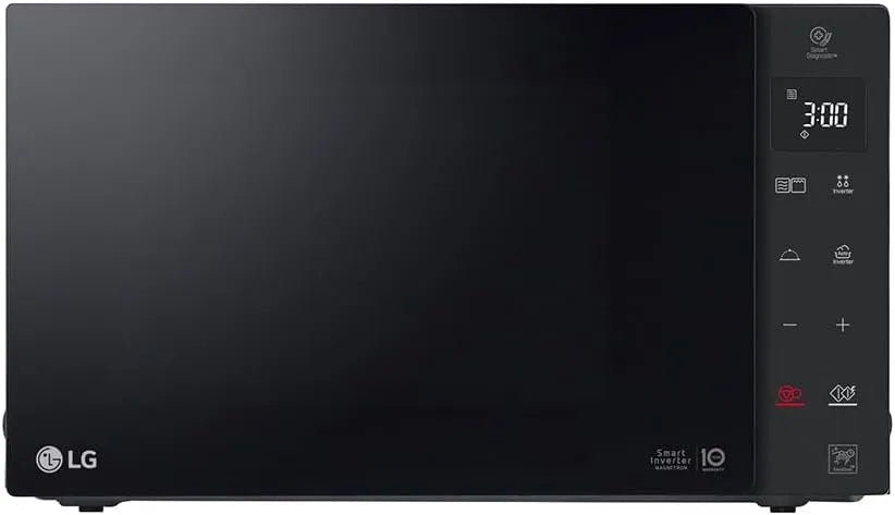 LG MH6535GDS, Samostatné mikrovlnné trouby, Mikrovlnná trouba s grilem (25 L, 1000 W) s inteligentním invertorem, Quartz, Černá, 6535G, 25 L