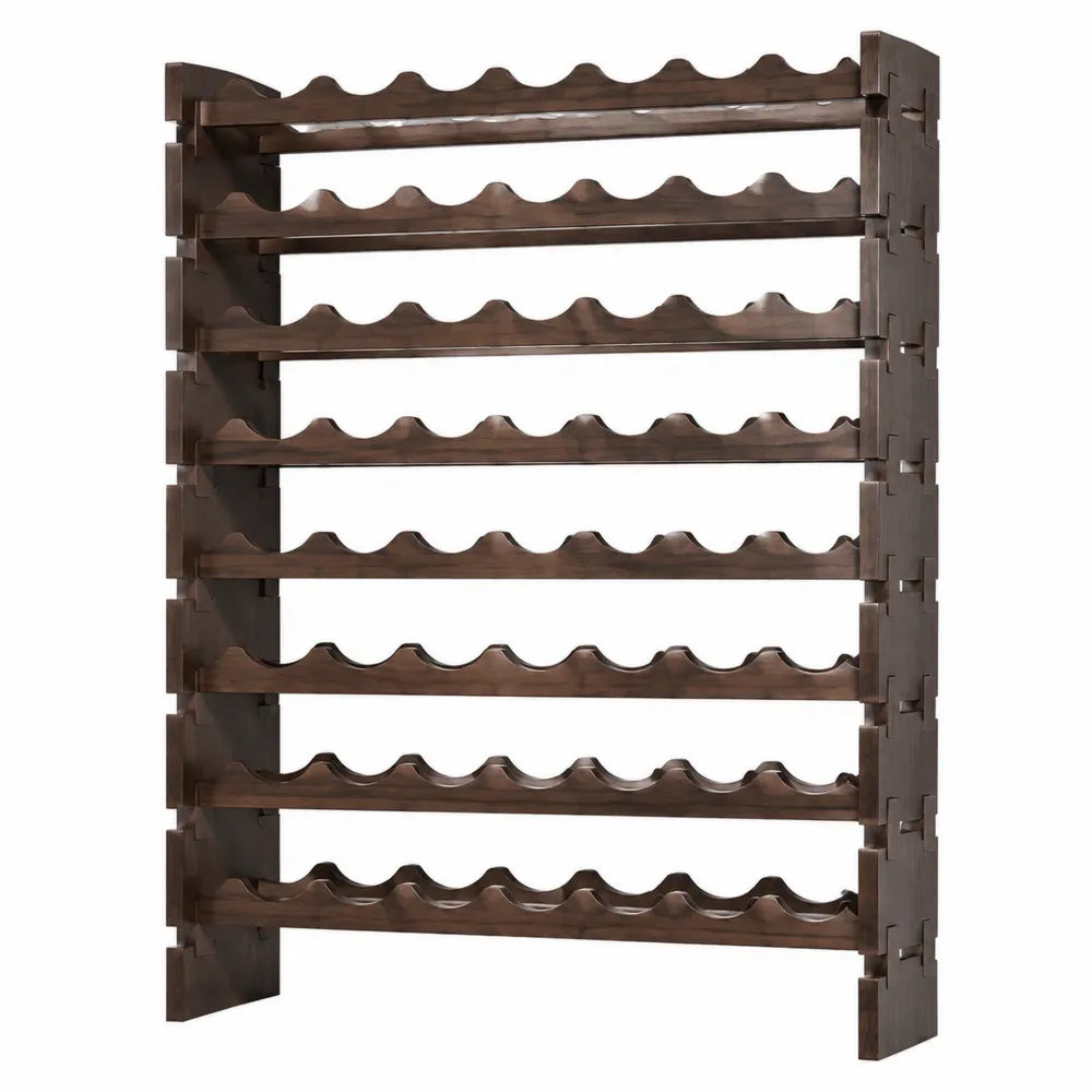Estantería de madera de pino para 48 botellas