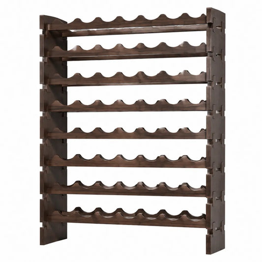 Estantería de madera de pino para 48 botellas