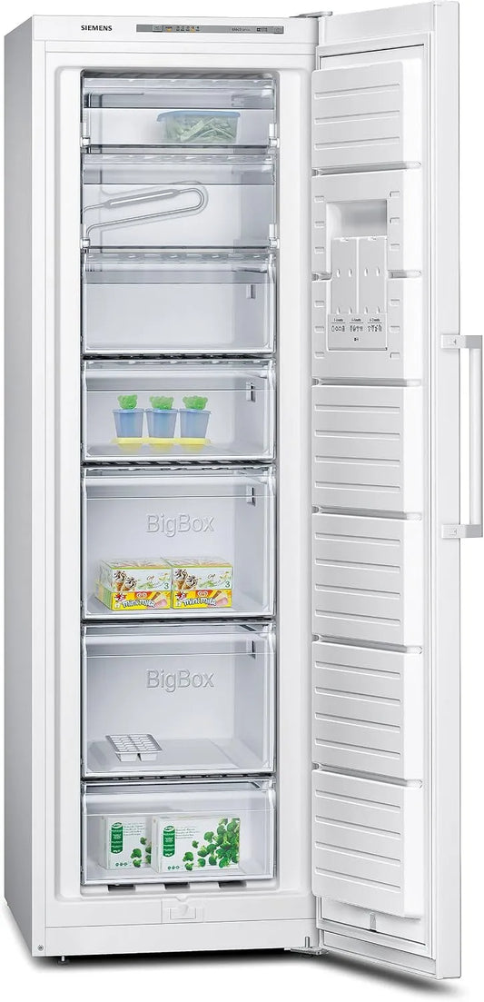 Siemens GS36VVW30, Mrazničky, Mrazicí box / A + + / Mrazicí: 237 L / bílý / superMrazicí box / ecoPlus, Bílá, 36V, 237 L, 90 W, 212 kW