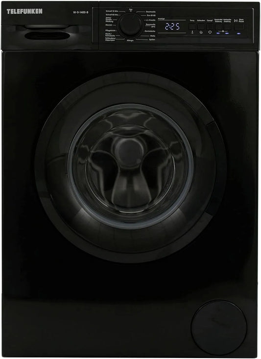 TELEFUNKEN W-9-1400-B, Pračky, pračka (9 kg / 1400 ot. / min.) s automatickým množstvím, AutoDog, měnič motor a, Bílá, 9 kg, 50 dB, 76 dB