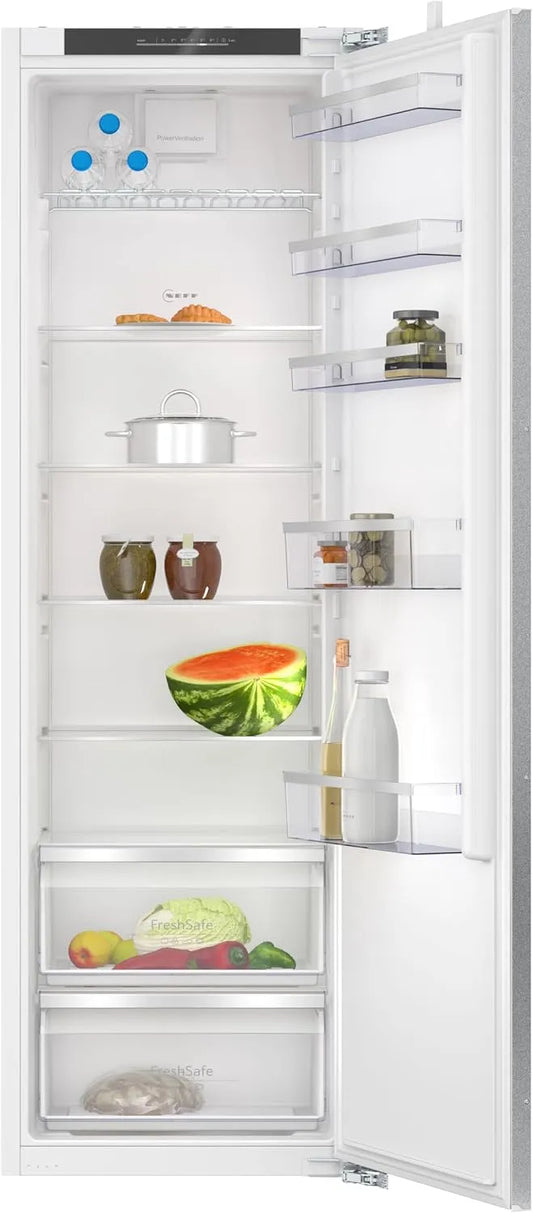 Neff KI1812FE0 177.5x56cm, Kombinované chladničky s mrazákem, N 50, FreshSafe; budova v ledničce, celková užitná kapacita: 310, 39 dB, ploché