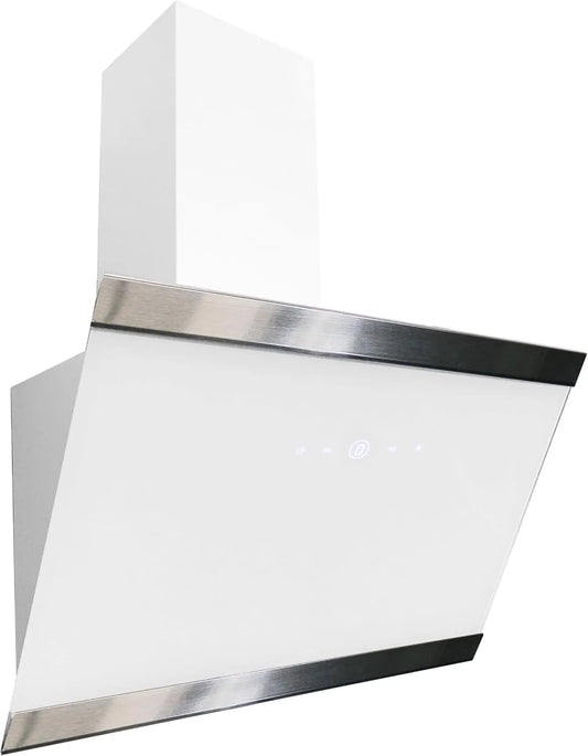 respekta CH89160W-20, Nástěnné digestoře, Váha šikmé kapuce, 60 cm, dotyková kontrola, bílá, A + + + +, 89160W, 59 dB, 9, 7 kW