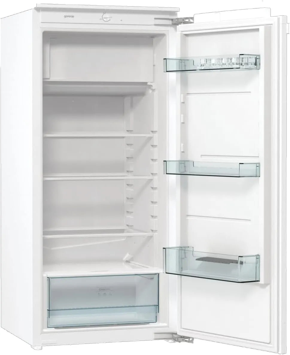 Gorenje RBI212EE1-743613, Mrazničky, Built- in lednice s mrazákem, Bílá, 123 cm, 540 mm, 1225 mm, 2, 5 l