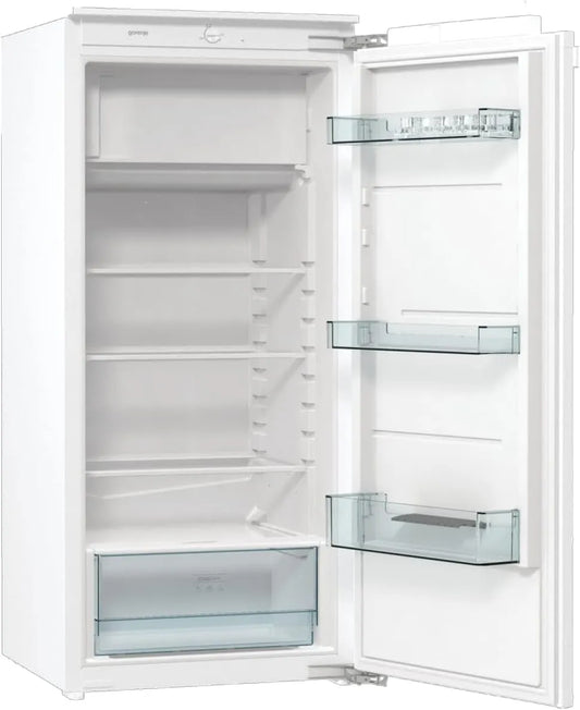 Gorenje RBI212EE1-743613, Mrazničky, Built- in lednice s mrazákem, Bílá, 123 cm, 540 mm, 1225 mm, 2, 5 l