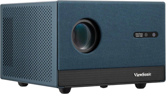 ViewSonic LX60HD 1080p, Projektory, Beamer Full HD s Google TV, Mini Beamer pro domácí kino, 630 ANSI Lumen, Černá, Full HD, 140 '