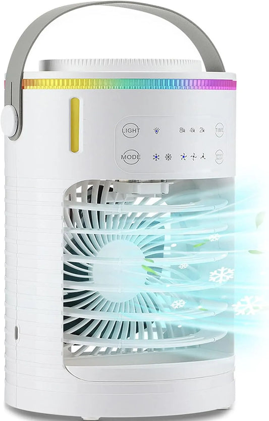 LLNWDNB 600Ml 2-4-8H, Mobilní klimatizace, Mobilní klimatizace bez výfukové hadice klimatizace Mobile S vodní nádrž 3, Bílá, 48 dB, 15 x 22