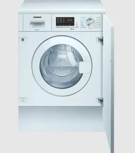 Bosch WK14D543EU iQ500, Pračky se sušičkou, Siemens pračka sušička 7 / 4 kg, bílá, přední nakladač, Automatická kombinace, 4 kg