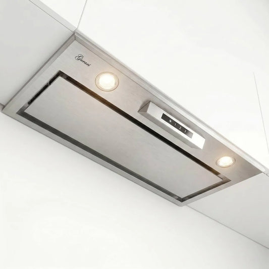 Gurari, Moduly ventilátoru, rozsah kapota 70 cm GCH B 545 IS 70 PRIME • nerezová ocel podkapota • Ventilátor, Stříbrná, 70 cm, 52 cm