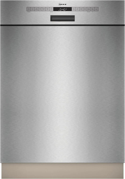 Neff S125HCS03E, Myčky nádobí, NEFG N 50 Smarter sub- division myčka nádobí 60 cm nerezová ocel, Stříbrná, 60 cm, 42 dB, 75 kW, 9 L