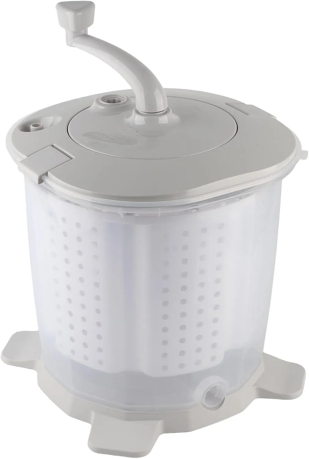 Duokon, Pračky, Ruční pračka, přenosný ruční a odstředivý stroj bez elektřiny, 1200 ot. / min., s, Bílá, 3348g, 7.4l