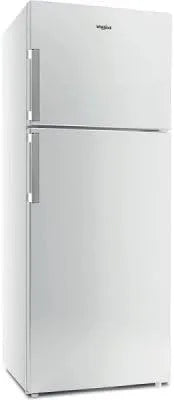 Whirlpool, Kombinované chladničky s mrazákem, Hot vana lednice s dvojitými dveřmi NoFrost 423L (317 / 106) / 180 x 70 cm / F /, Bílá, 423L