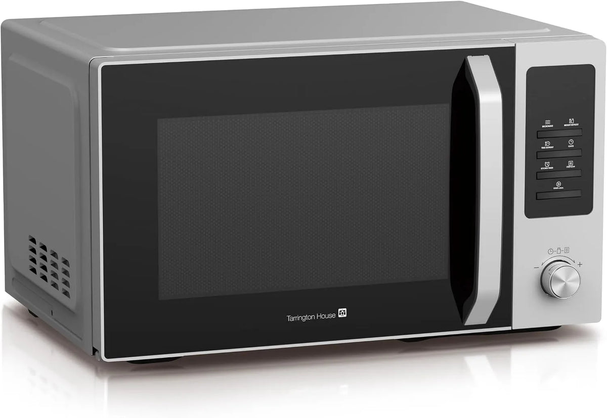 Tarrington House MWD25130, Multifunkční mikrovlnné trouby, mikrovlnná trouba, 30 L, 1000 W, Černá / stříbrná, 31, 5 cm, 3 x 41