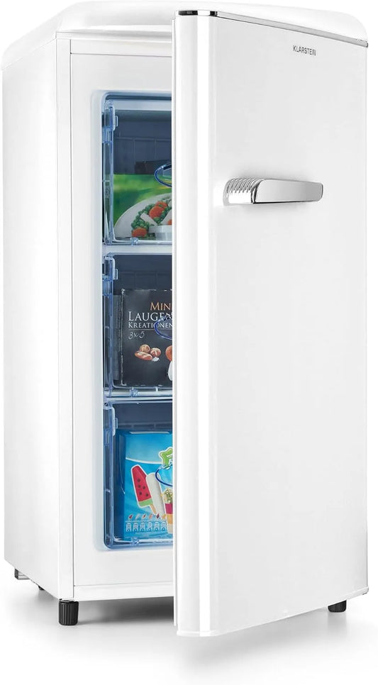 Klarstein, Mrazničky, Chlarstein Laika mrazák - 60 litrů celkový objem, termostat s 5 stupni, 0 až -18, Bílá, 60 l, 3 v, 2 v, 41 dB