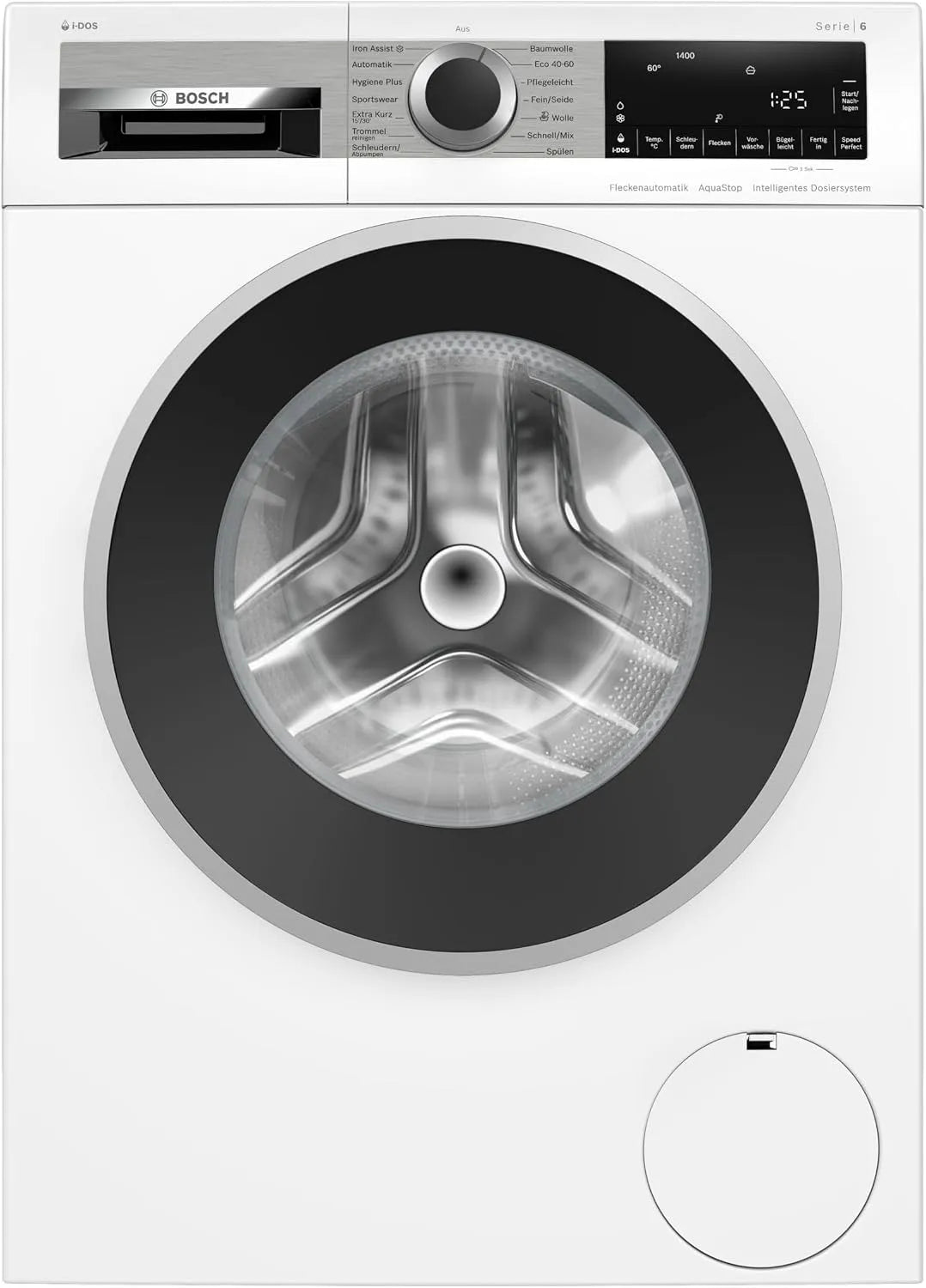 Bosch WGG244F40, Pračky, ová řada 6 pračka 9 kg 1400 ot. / min Automatické barvení, Bílá, 9 kg