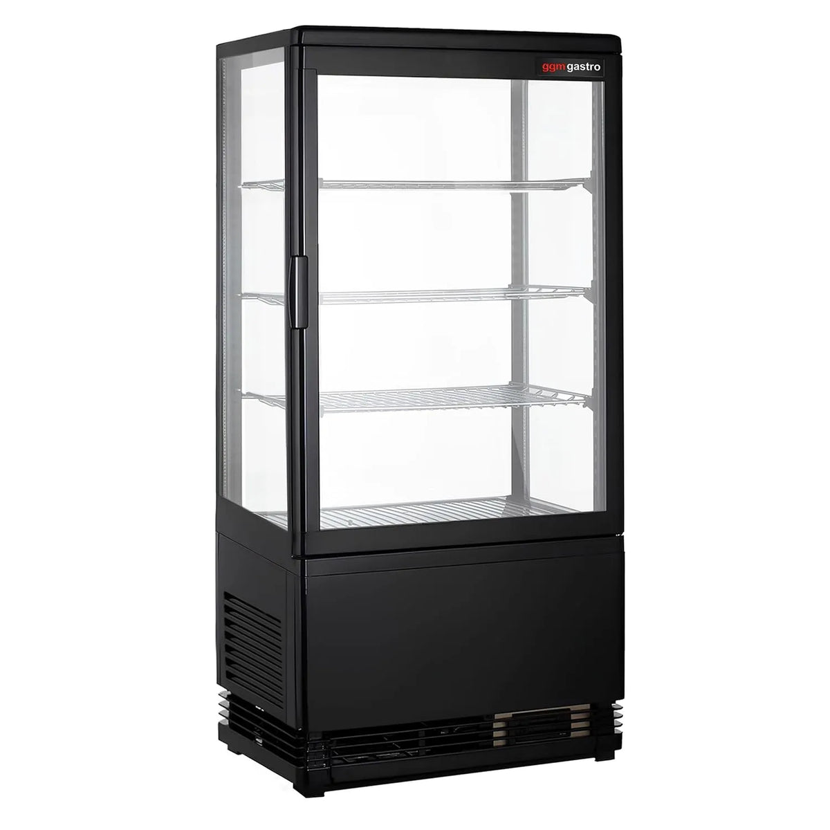 GGM Gastro, Chladicí vitríny, Stolní Panorapatriny 68L 428mm, Šedá, 68L, 428mm, 386 mm, 880 mm