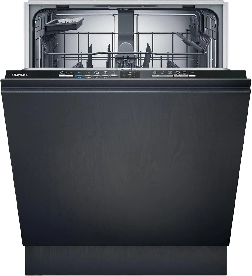 Siemens SN61HX00TE, Myčky nádobí, 60 cm, Plně integrovatelný Built- in Dishwash, Stříbrná
