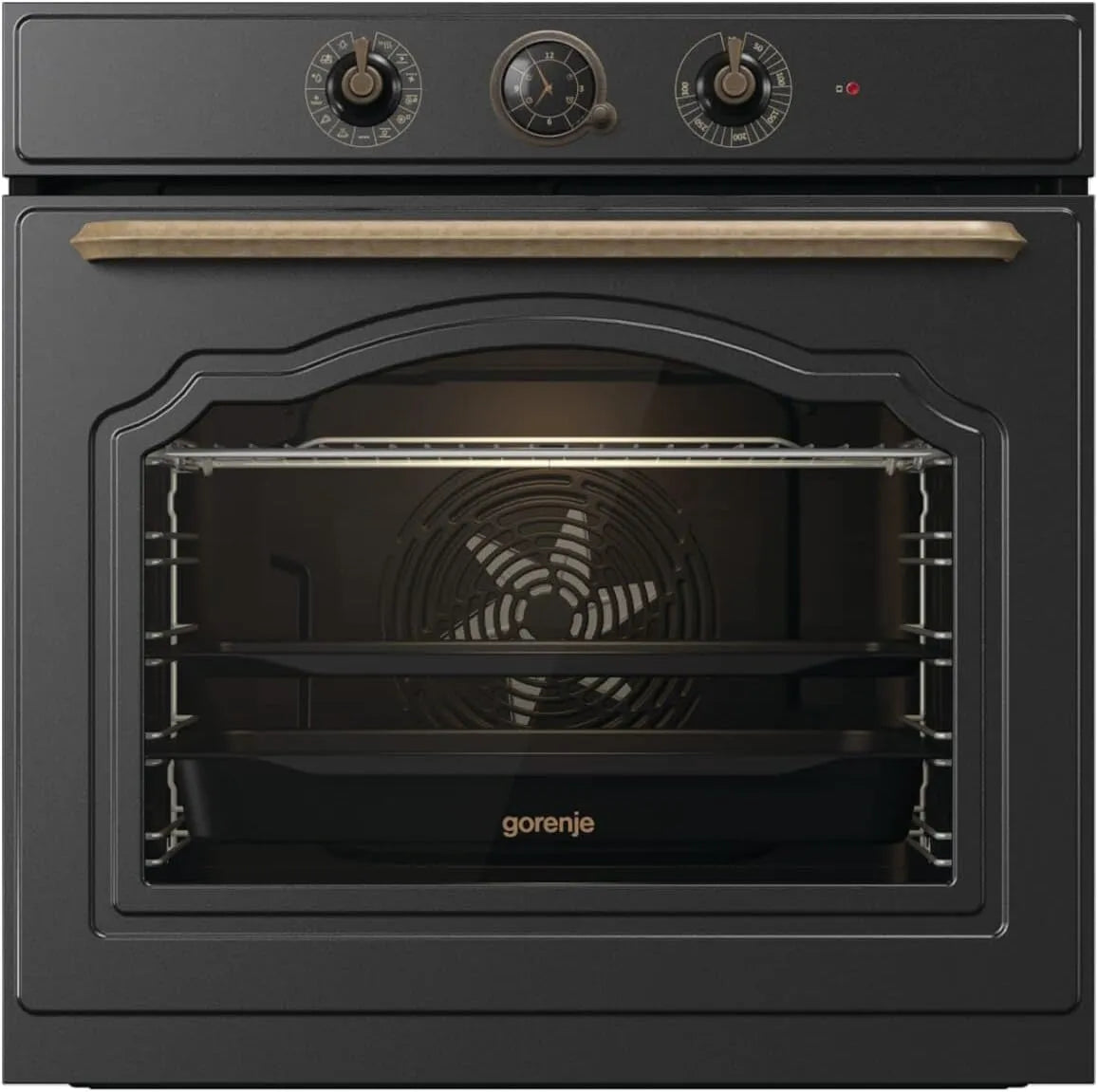 Gorenje BOS67371CLB, Trouby, Pečící trouba černá
