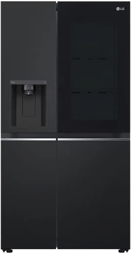 LG GSGV81EPLL, Kombinované chladničky s mrazákem, Boční lednička, Třída E, 635 L, Instaview, Lednička s mrazákem, Lednička s, Stříbrná