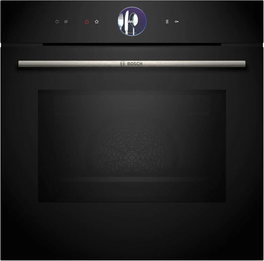 Bosch HMG7361B1, Trouby, série 8, inteligentní budova v troubě s mikrovlnnou funkcí, 60 x 60 cm, Made in, Černá, 1 v, 67 l, 5 x 59