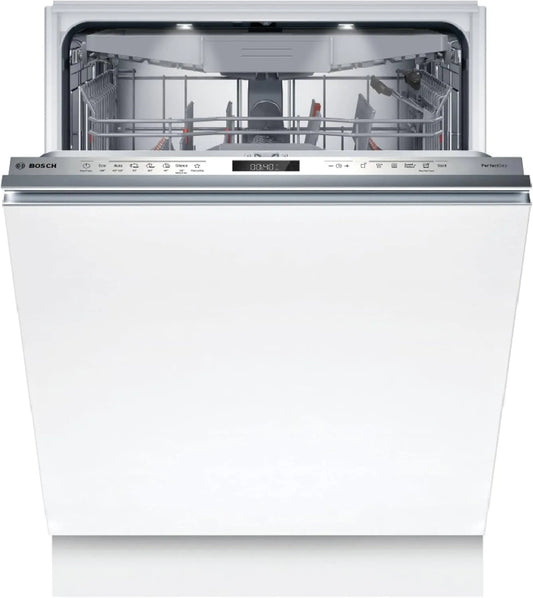 Bosch SMV6ZCX25E, Myčky nádobí, 60 cm, Myčka na nádobí plně integrovaná 60 cm, série 6, Vyrobeno v Německu, zásuvka, Stříbrná, 3w, 40 dB
