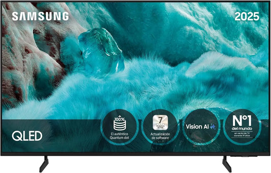 Samsung TQ50Q7FAAUXXC, Televizory, TV 50 '(2025) QLED 4K Smart TV - [country version French, Spanish, Portugal]..., Černá, 50 ', QLED, 4K