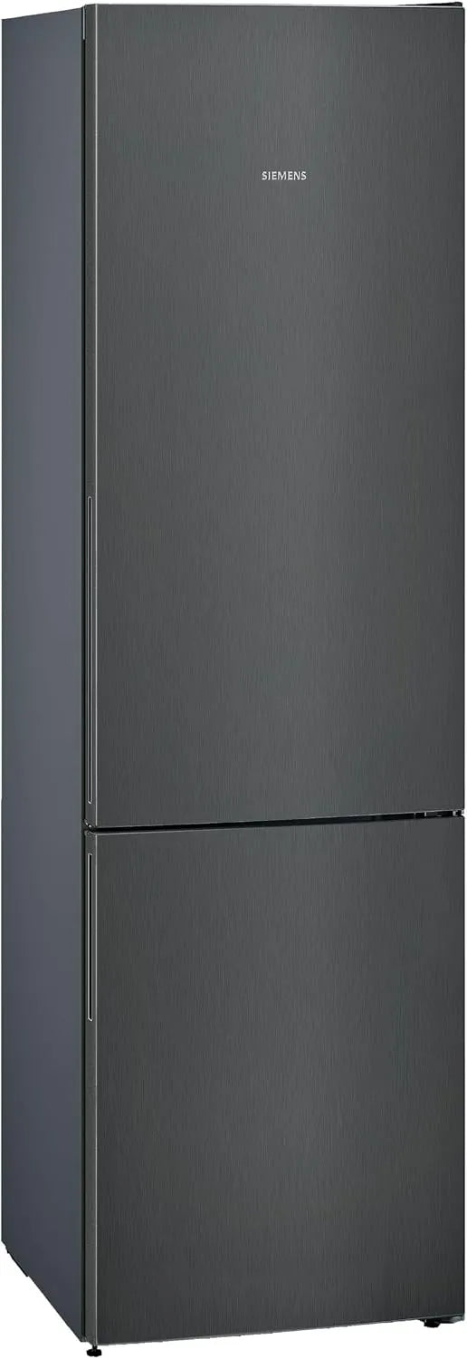 Siemens KG39E8XBA iQ500, Kombinované chladničky s mrazákem, mrazicí kombinace, 249 L, černá Steel, Kl B, Černá, 38 dB