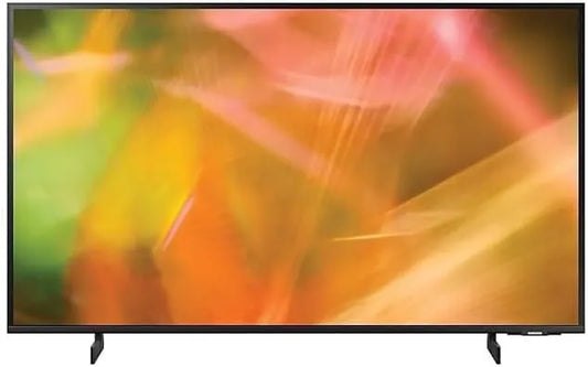 Samsung AU8000, Webkamery, sluchátka a mikrofony, 50 ' Crystal UHD 4K Smart TV, Černá, 4K