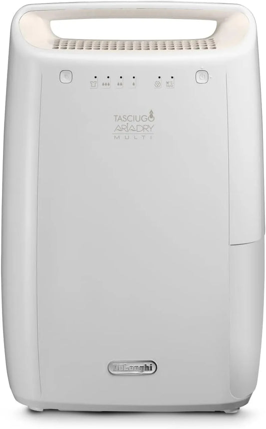 De'Longhi 10L/Tag 3-Fach-Filtersystem, Odvlhčovače vzduchu, De 'Longhi Tasciugo AriaDry - Přenosný odvlhčovač s 3násobným filtrem, 10L / den, Bílá